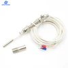 High quality temperature sensor glass fiber line k type thermocouple sensor