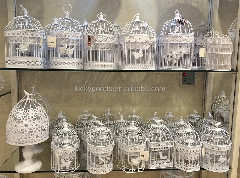 Hanging Small Decorative Iron Wire Bird Cage Wholesale