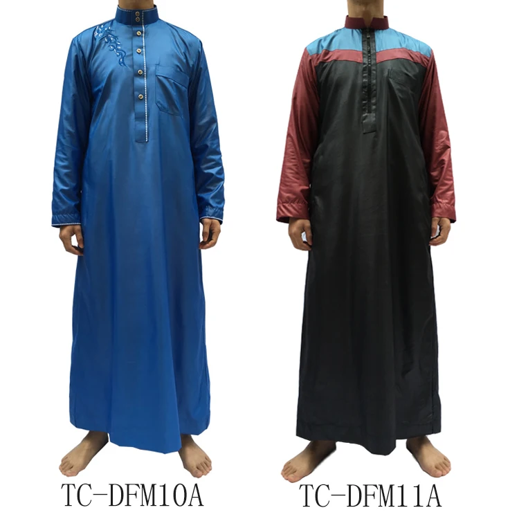 

Kurta Designs For Men multicolor Arabic Men Thobe Jubba Design online shipping, Six color