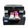 Dedicated for small business owner A4 uv ptinter pvc id card printer phone case printer small format uv flatbed printer