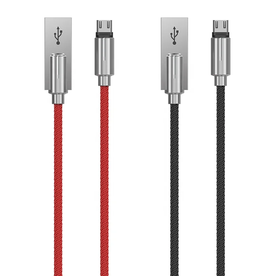 

Devia 2.1A Storm Series Zinc Alloy micro usb phone charger cable
