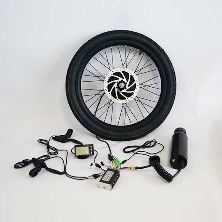 

Quick Shipping 36V 250W Cheap Electric Bike Kit Battery Included, Black and white