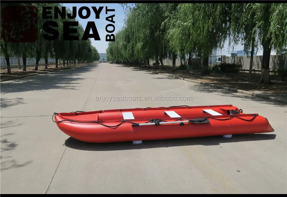 Cheap 3 Person Fishing Hypalon Inflatable Kayak For Sale!! Buy
