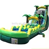 22 Ft Tropical Paradise Inflatable WaterSlide For Sale W/ Inflatable Slip N Slide