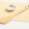 2019 New product beech wooden utensils wooden spatulas with bevel angle wooden kitchen turner