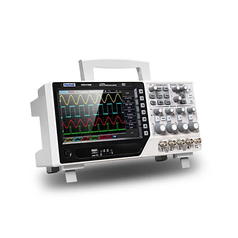 

Hantek DSO4104B Digital Storage Oscilloscope 100mhz 4channels 1gsa/s 7'' Tft LCD Portable Osciloscopio Portatil Electrical Tools