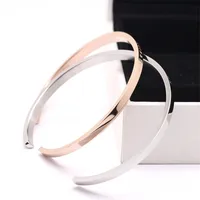 

Fashion Stainless Steel Gold Simple Personalized Custom Engraved Cuff Bracelet