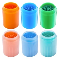 

Portable Dog Paw Cleaner Pet Feet Washer Pet Cleaning Brush Cup for Dogs Cats Grooming paw washing cup can style cup