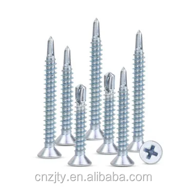 
SS Window Screw Flat Head Self Drilling Screw Tapping Screw 4.2X38 
