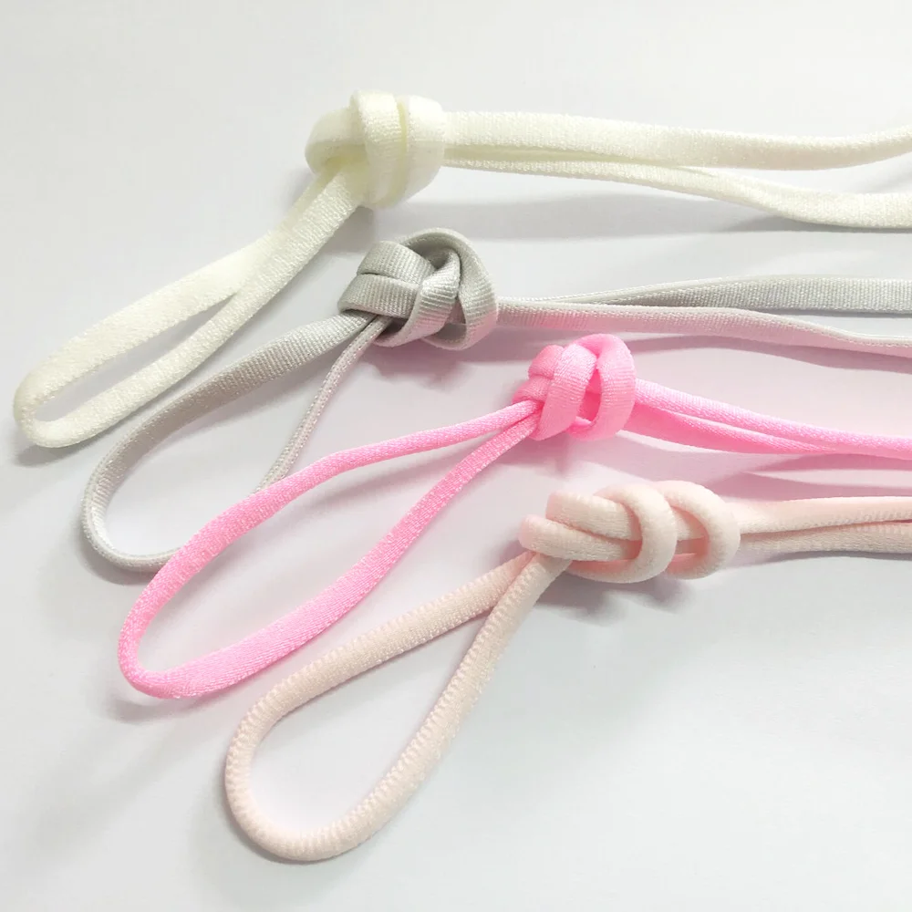 5mm Camisole bra Spaghetti strap cord round elastic