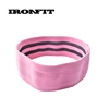Customized Girl Light Pink Elastic Cotton Hip Resistance Bands