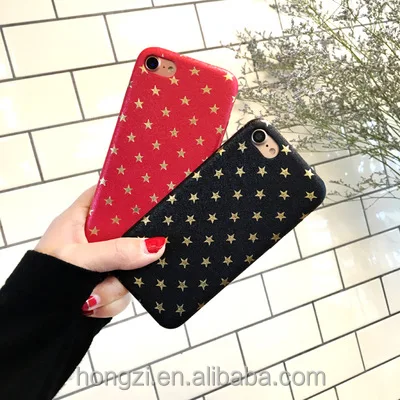 

frosted tpu leather soft shell new style Silk star for iPhone6 6s mobile phone shell for 6S case cover bag many mode