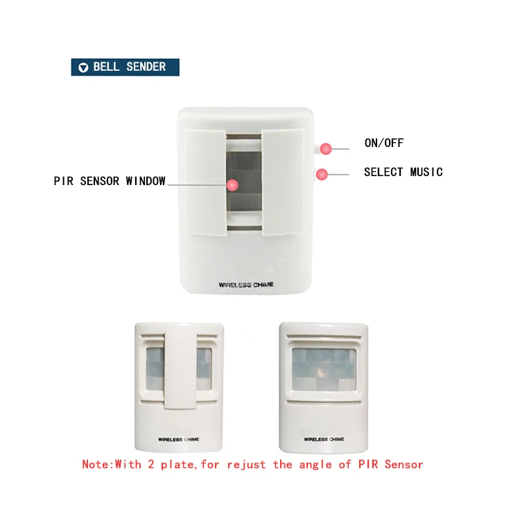 With Competitive Price Light Sensor Door Chime Motion Sensor Doorbell