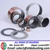 composite dry flange bearing bush inch cylinder sleeve material ptfe filled bushes metal sheet with teflon coating bushing