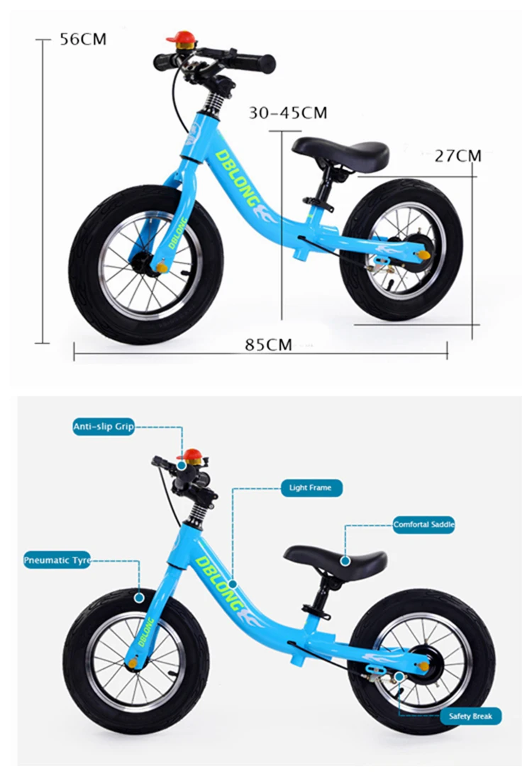 balance bike with break