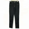 Women's pull on waist smoother wedgie lady black denim jeans