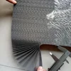 YS manufacturer pleated fiberglass window screen/ polyester plisse incect screen/fold mosquito screen net
