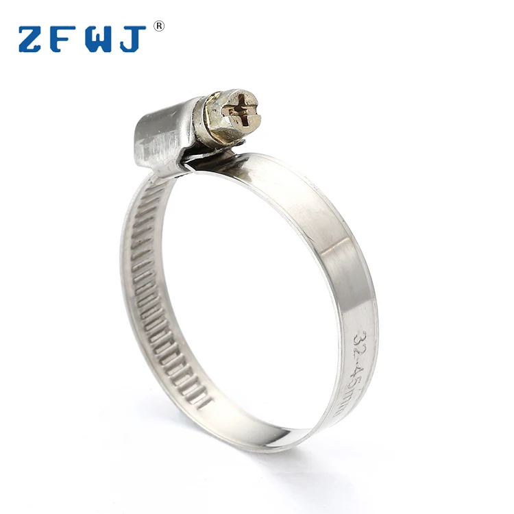 
Custom standard type of stainless steel germany hose clamp 