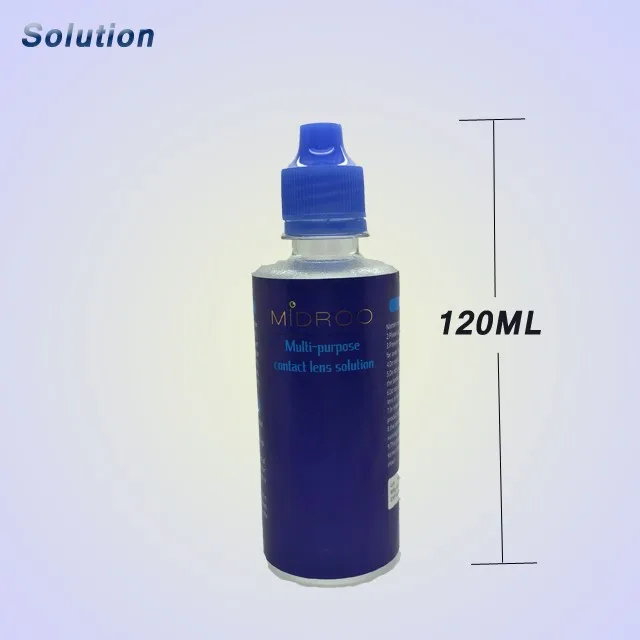Contact Lenses Solution 60ml 120ml 360ml Can Oem Put Your Logo Solution