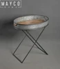 Mayco Handmade Modern Industrial Metal Accent Nesting Tables Furniture