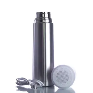 Unique products bluetooth tumbler blanks stainless steel bottle 2019 Mothers day gifts vacuum water bottles