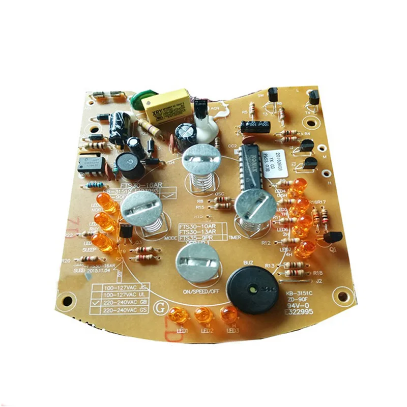 
Electronics parts fan remote control pcb 