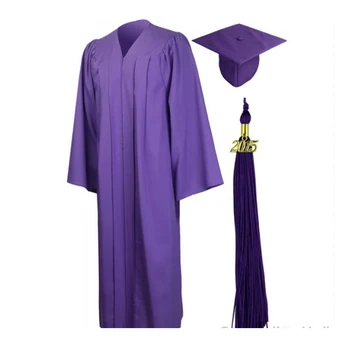 purple graduation dress