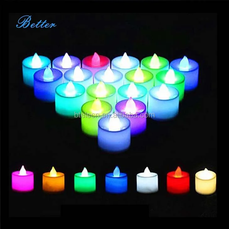 Wholesale moving flame led candle for Party Wedding