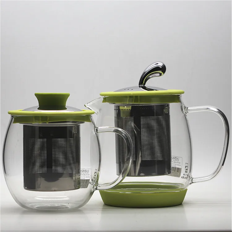 Chinese Traditional Korean Glass Tea Pot Tea Set With Tea Cups Buy