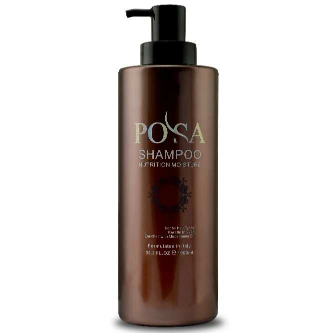 

OEM Wholesale Price POSA nutrition moisture shampoo argan oil keratin hair care free salon use