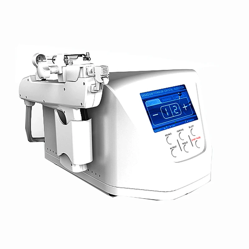 

Hottest meso injector mesotherapy gun u225 nanocrystal No needle no-pain meso gun, Pink,bule