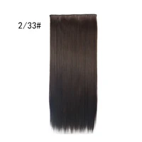 

24'' Synthetic Straight Clip in Colored Hair Extensions Accessories