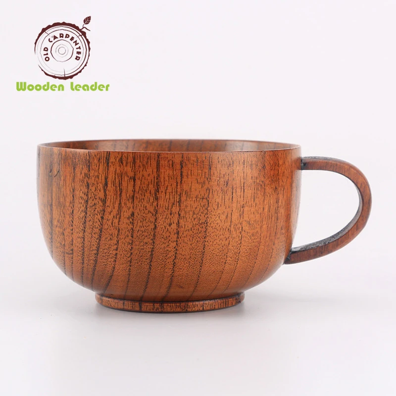 

Primitive Handmade Natural Spruc Wood Coffee Tea Beer Wine Juice Milk Water Cup