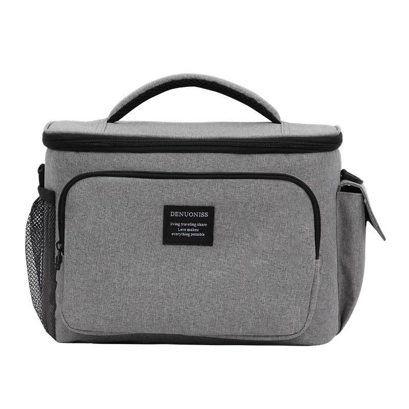 

Custom logo large capacity waterproof insulated cooler bag large cooler bag for baby bottles, Blue, black, gray or customized logo