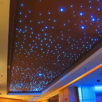 Guangzhou Decorative Star Ceiling Led Black Jacket Fiber ...