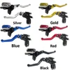 Motorcycle Universal 7/8" 22mm CNC Brake Clutch Master Cylinder Lever Handle with Oil Cup Pump For Honda Yamaha Kawasaki