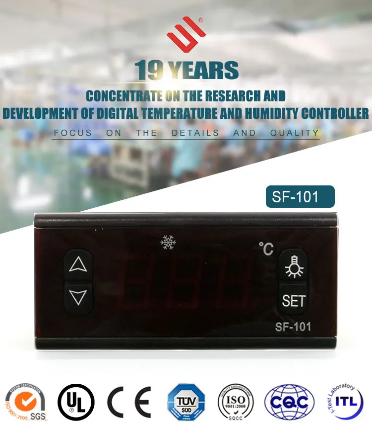 digital temperature controller pt100 for refrigeration