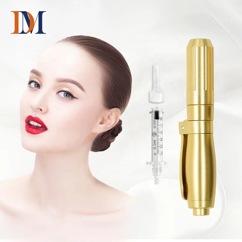 

hyaluronan acid meso injector for lip lifting no needle dermal filler hyaluronic injection pen
