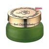 skincare packaging 30g 30ml 50g 50ml bottle jars oval green frosted glass face cream jars with rose gold screw cap