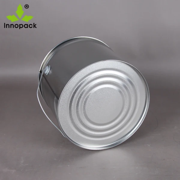 Download 10l Silver Round Metal Paint Bucket With Metal Lid - Buy ...