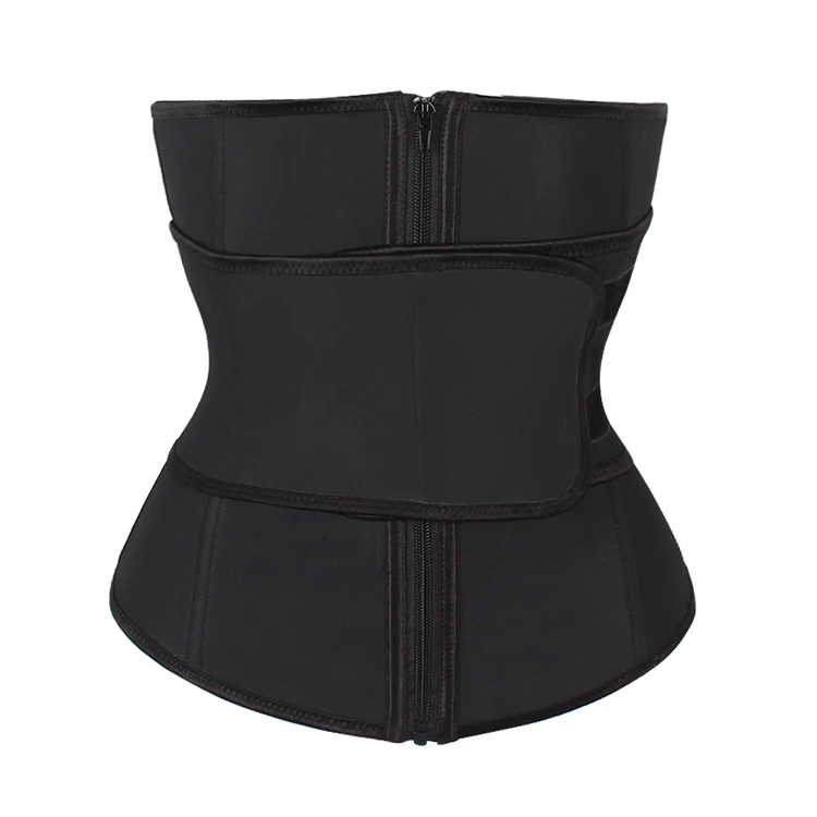 
Custom Logo Adjustable Compression Belt Lose Weight Tummy Control Corset 100% Latex Women Slimming Waist Trainer 
