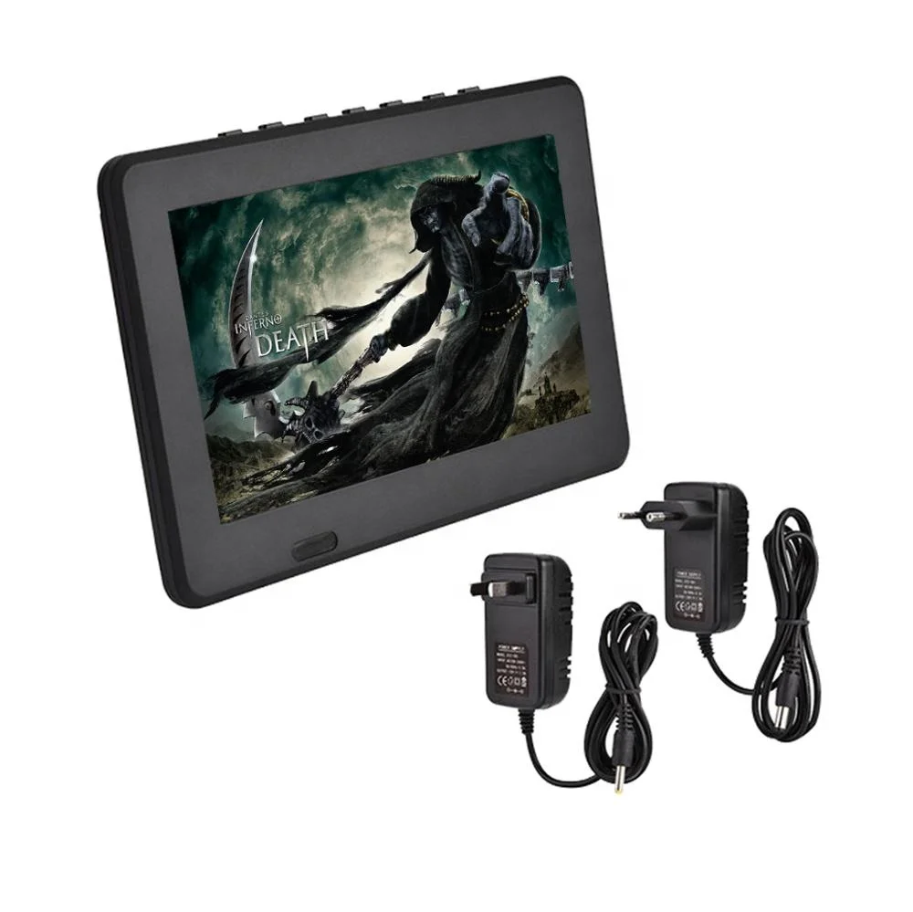 free watch TV! DVB T/T2 7 inch wifi rechargeable portable tv! strong singinal software upgrade mini tv!