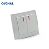 OUCHI 2019 Trend Flush Mounted ABS Panel Push Button Switch With Lamp