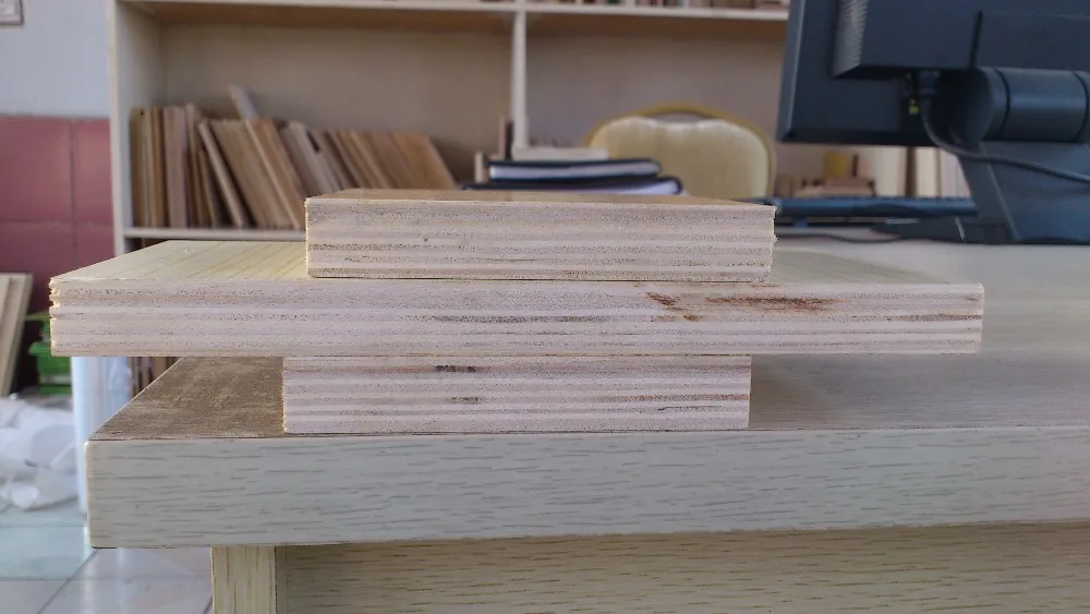 
MFC board High quality melamine chipboard for furniture particle board from Qingdao 