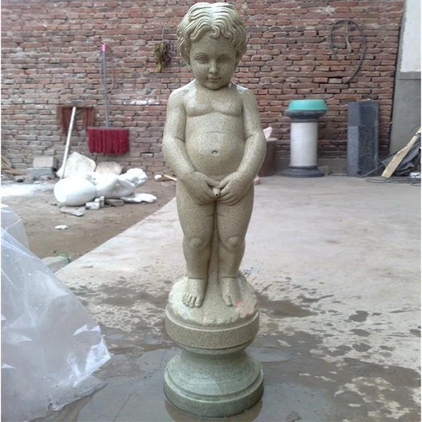 Outside Decoration Marble Boy Statue Peeing Water Fountain Buy Marble