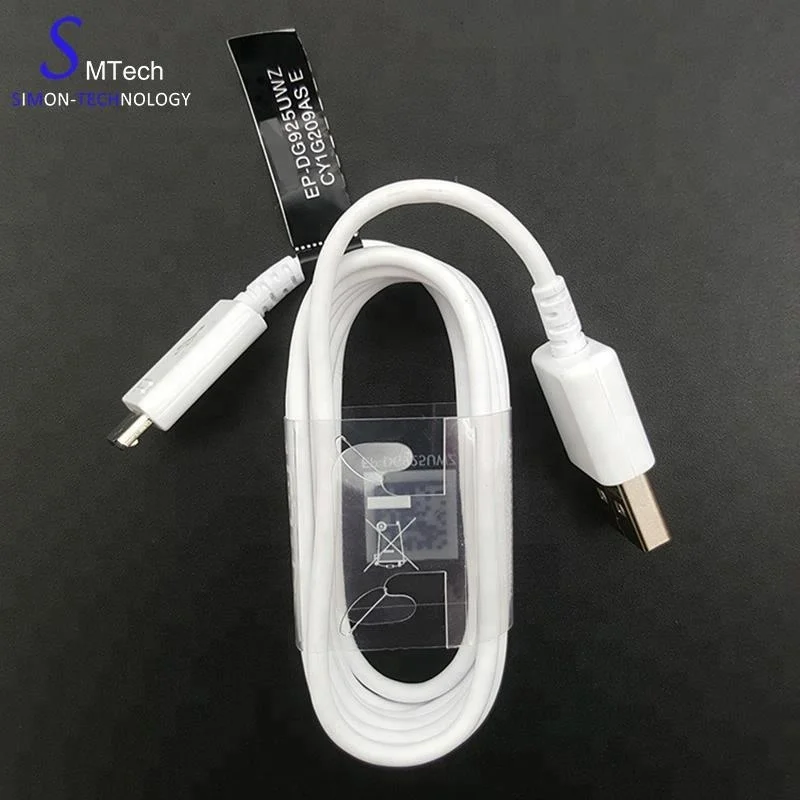 

For samsung galaxy s6 original Micro usb charger, White