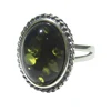 Beadsnice ID 28366 925 sterling natural amber jewellery boys silver rings