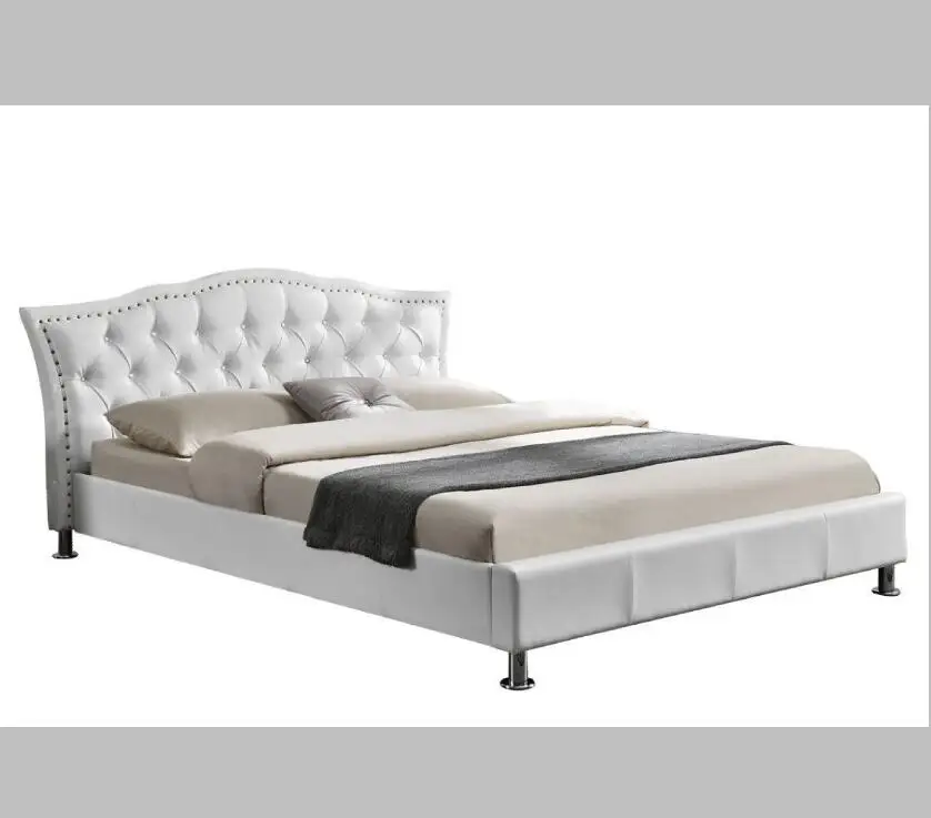 Hot models and cheapest price fabric bed in 2019 bedroom furniture