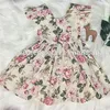 Flower Printed Cotton Clothes Unique Baby Girl Names Images Infant Summer Party Dresses