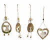 Easter/Spring Wood long house/flower/heart shape wall hanging decoration